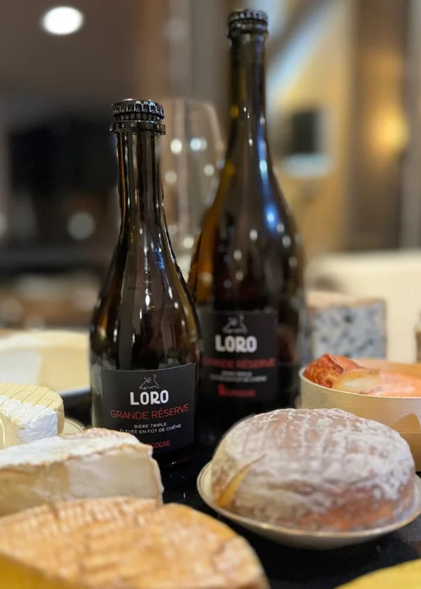 Bière triple Loro Grande Réserve accord fromages