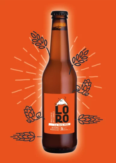 Bière rousse Loro La Maya Miel