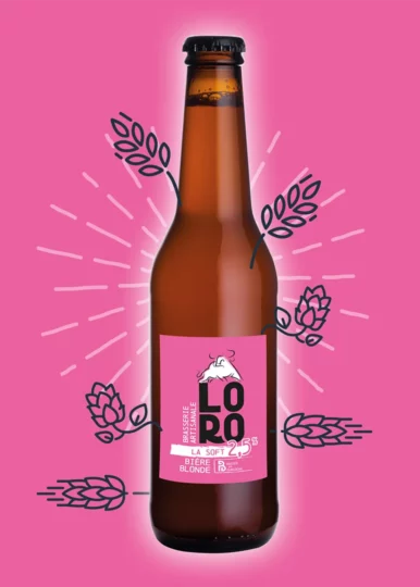 Bière blonde légère Loro La Soft
