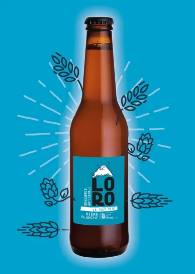 Bière blanche Loro La Tout Vite