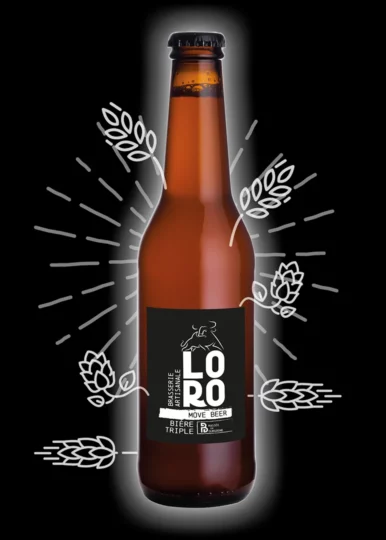 Bière blonde triple Loro Move Beer